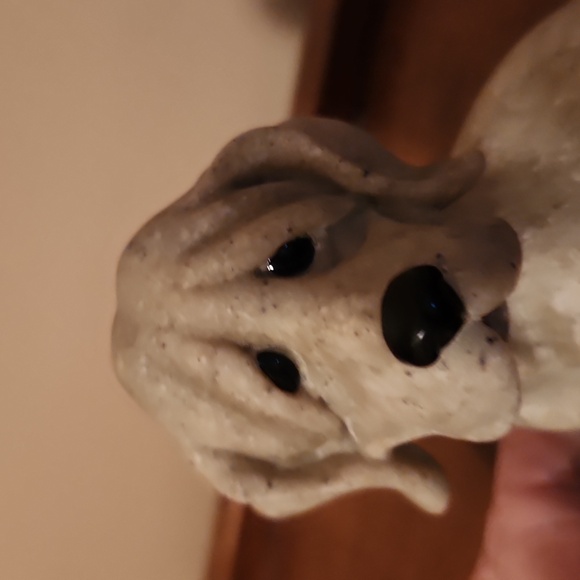 Second Nature Quarry Critters Gray Stone Dog Figurine - Picture 5 of 6